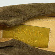 Load image into Gallery viewer, LANVIN ランバン 07AW スウェードレザーベロアリボンデザインバレエシューズ パンプス 14521