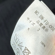 画像をギャラリービューアに読み込む, BATONER バトナー Essential SUPERIOR HIGH GAUGE MERINO POLO ロングスリーブニットポロシャツ BN-FU-008 3 ブラック 15044