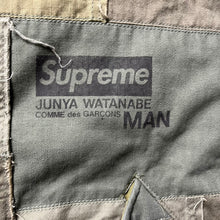 画像をギャラリービューアに読み込む, Supreme×JUNYA WATANABE シュプリーム ジュンヤワタナベ 21AW Patchwork Puffy Jacket パッチワークジャケット