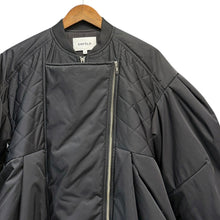 画像をギャラリービューアに読み込む, ENFOLD エンフォルド 23SS DICROS SOLO Twill egg エッグアーム中綿ブルゾン ジャケット 300GS230-0920 36 ブラック 15027