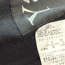 画像をギャラリービューアに読み込む, Y's ワイズ 24AW W/ FLANNEL HAND STITCHED LEFT FACING SHIRT JACKET ウールフランネルハンドステッチジャケット YO-J14-113 14229