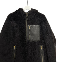 画像をギャラリービューアに読み込む, TOMORROWLAND トゥモローランド 20AW DENIM ムートンフーデッドブルゾン ジャケット パーカー MADE IN ITALY