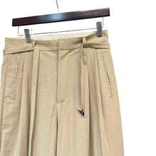 画像をギャラリービューアに読み込む, SIMPLE PROJECT シンプルプロジェクト 2タックストレートパンツ S ベージュ 14892