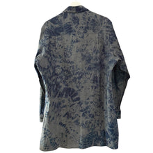 画像をギャラリービューアに読み込む, Yohji yamamoto POUR HOMME ヨウジヤマモトプールオム 24AW C/F ING INK PLACKET TAB TRIPLE COLLAR BLOUSE 染色加工3枚襟コットンロングシャツ HO-B19-502 14268