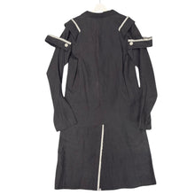 画像をギャラリービューアに読み込む, Yohji yamamoto POUR HOMME ヨウジヤマモトプールオム 24SS 耳使い肩章ロングジャケット HS-J14-318 14252