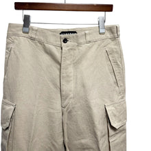 Lade das Bild in den Galerie-Viewer, AUBERGE オーベルジュ GARDEN 47 M-47 コットンリネンカーゴパンツ 14131