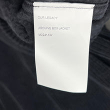 画像をギャラリービューアに読み込む, OUR LEGACY アワーレガシー ARCHIVE BOX JACKET コーデュロイジャケット M2241AW