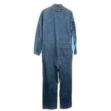 Lade das Bild in den Galerie-Viewer, BLUEBLUE ブルーブルー パッチワークデザインデニムジャンプスーツ オールインワン