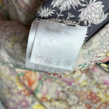 画像をギャラリービューアに読み込む, GUCCI グッチ 06SS 花柄シルクボウタイシャツ