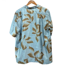 画像をギャラリービューアに読み込む, DRIES VAN NOTEN ドリスヴァンノッテン 25SS シルクシャツ 48 ブルー 14855