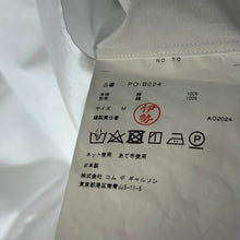 Load image into Gallery viewer, COMME des GARCONS HOMME PLUS コムデギャルソンオムプリュス 25SS Panelled Flap Long Sleeve Shirt ポケットデザインオーバーサイズコットンブロードシャツ 14439