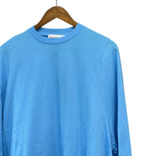 画像をギャラリービューアに読み込む, nagonstans ナゴンスタンス 25SS ソフト天竺アシンメカーブロングスリーブTシャツ 470IS780-0541 M ブルー 15006