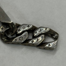 이미지를 갤러리 뷰어에 로드 , LOUIS VUITTON ルイヴィトン ブラスレ チェーンリンクスモノグラムブレスレット ブラック M6552 BC1210 14884