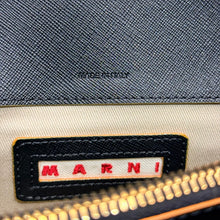 画像をギャラリービューアに読み込む, MARNI マルニ TRUNK サフィアーノレザートランクミディアムショルダーバッグ SBMPN09U07 LV520 ブラック 15244