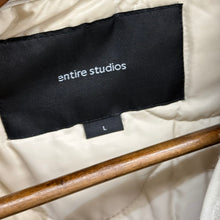 画像をギャラリービューアに読み込む, entire studios エンタイアスタジオ シャギーフェイクファーブルゾン ジャケット ES2416 L アイボリー 14894
