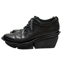 画像をギャラリービューアに読み込む, trippen トリッペン Leather Steady Shoe in Black スクエアレザーシューズ サイズ37 R14598