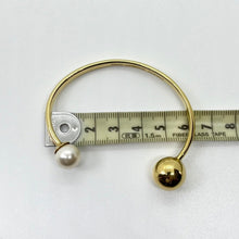 画像をギャラリービューアに読み込む, PHILIPPE AUDIBERT フィリップオーディベール UNITED ARROWS 別注 DINA F/PL ゴールドバングル ブレスレット 3505