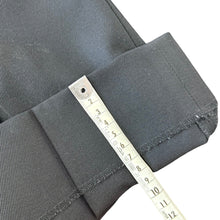画像をギャラリービューアに読み込む, A.PRESSE アプレッセ 24AW Wool Kersey Trousers レザーパイピングウールスラックス 24AAP-04-08H 2 ブラック 15712