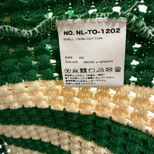 이미지를 갤러리 뷰어에 로드 , TENDER PERSON テンダーパーソン 24SS STRIPE KNIT CARDIGAN ストライプニットカーディガン NL-TO-1202 14035