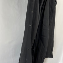 画像をギャラリービューアに読み込む, JUNYA WATANABE ジュンヤワタナベ 04SS ウールポリエステルカットオフデザインジャケット JM-J017 M ブラック 3480