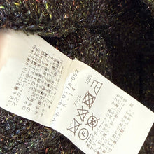 画像をギャラリービューアに読み込む, Vaporize ヴェイパライズ 22AW Spancole Cardigan スパンコールカーディガン M ブラウン 15364