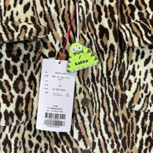 画像をギャラリービューアに読み込む, SUN/KAKKE サンカッケー TRUE leo loop collar shirt レオパードオープンカラーシャツ SK2403-SH502 タグ付き 14310