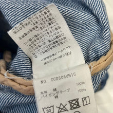 Load image into Gallery viewer, CLASS クラス 23SS 12oz DENIM AGING FINISH ビッグワイドデニムショートパンツ