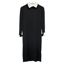 画像をギャラリービューアに読み込む, Room no.8 ルームエイト 22AW ニードルバイカラーカフスドレス BR8KN-145