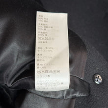 이미지를 갤러리 뷰어에 로드 , CELINE セリーヌ レクタングルPコート 金ボタンジャケット 2M150863C 44 ブラック 3463