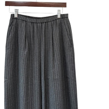 画像をギャラリービューアに読み込む, ENFOLD エンフォルド 22AW STRAIGHT SEMI-WIDE TROUSERS ストレートセミワイドストライプパンツ 300FA231-2390 38 グレー R14654