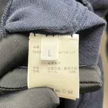 Load image into Gallery viewer, BLESS ブレス 5289 Frontinsertshirt 再構築ニット切替コーデュロイシャツ