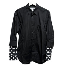 Load image into Gallery viewer, COMME des GARCONS SHIRT コムデギャルソンシャツ 22SS ドット柄レイヤードスリーブシャツ FI-B029 14112