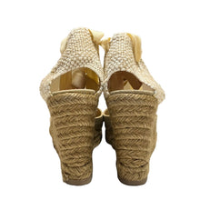 이미지를 갤러리 뷰어에 로드 , Christian Louboutin クリスチャンルブタン ウェッジソールアンクルリボンサンダル ヒール MOUDY 箱有