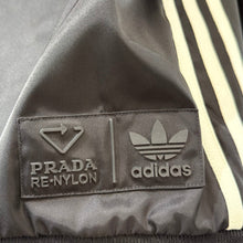 画像をギャラリービューアに読み込む, PRADA×adidas プラダ アディダス 22SS Re-Nylon Sweatshirt Vネックプルオーバー M ブラック 14745