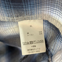 Load image into Gallery viewer, BOWWOW バウワウ 24AW RAYON CHECK SHIRTS REPAIRED オンブレチェックリペアシャツ 14225