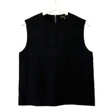 Lade das Bild in den Galerie-Viewer, Drawer ドゥロワー シルクノースリーブプルオーバーカットソー ブラウス 6521-299-0428