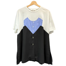 이미지를 갤러리 뷰어에 로드 , ENFOLD エンフォルド 25AW LAYERED-LIKE T-SHIRT レイヤードライクTシャツ 300IA280-1131 38 ホワイト 15020