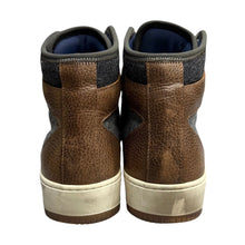이미지를 갤러리 뷰어에 로드 , BRUNELLO CUCINELLI ブルネロクチネリ ウール切替ハイカットレザースニーカー サイズ41 14373