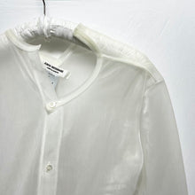 Load image into Gallery viewer, JUNYA WATANABE ジュンヤワタナベ SAMPLE アシンメトリー変形シースルーシャツカーディガン