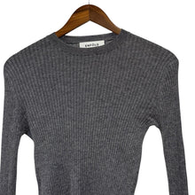 画像をギャラリービューアに読み込む, ENFOLD エンフォルド 22SS マルチカラーリブニットレイヤードカットソー 300FS270-2340 38 グレー 14702
