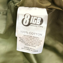 将图片加载到图库查看器,8IGB community clothing エイトアイジービー コーデュロイ切替キルティングコート M カーキ 15571