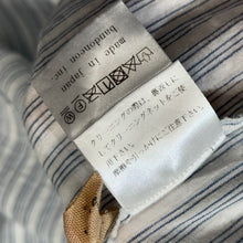 画像をギャラリービューアに読み込む, suzuki takayuki スズキタカユキ 22SS khadi shirtⅡ カディコットンストライプシャツ S221-17 14262