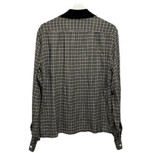 画像をギャラリービューアに読み込む, UNDERCOVER アンダーカバー レーヨンチェック柄オープンカラーシャツ UCT4401-2