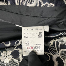 Load image into Gallery viewer, JUNYA WATANABE ジュンヤワタナベ 97SS 花柄刺繍チェック柄ドレスワンピース