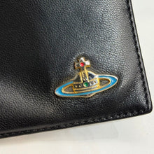 画像をギャラリービューアに読み込む, Vivienne Westwood ヴィヴィアンウエストウッド オーブデザインレザー二つ折り財布 ウォレット 14366