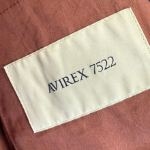 Lade das Bild in den Galerie-Viewer, AVIREX7522 アヴィレックス 22AW A-2 レザージャケット 7832950008 14199