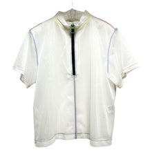 画像をギャラリービューアに読み込む, TOGA ARCHIVES トーガアーカイブス 19SS ハーフジップポリエステルメッシュジャージーTシャツ TA91-JK017