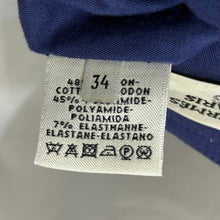 画像をギャラリービューアに読み込む, HERMES エルメス セリエボタンコットンフレアスカート 34 ブルー R14626