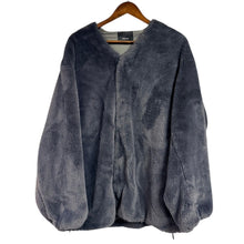 画像をギャラリービューアに読み込む, 08sircus 08サーカス 22AW Eco fur collarless jacket エコファーカラーレスジャケット S22AW-OT14 5 グレー 15289