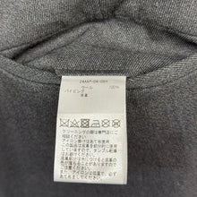 Load image into Gallery viewer, A.PRESSE アプレッセ 24AW Wool Kersey Trousers レザーパイピングウールスラックスパンツ 24AAP-04-08H 3 グレー 14909